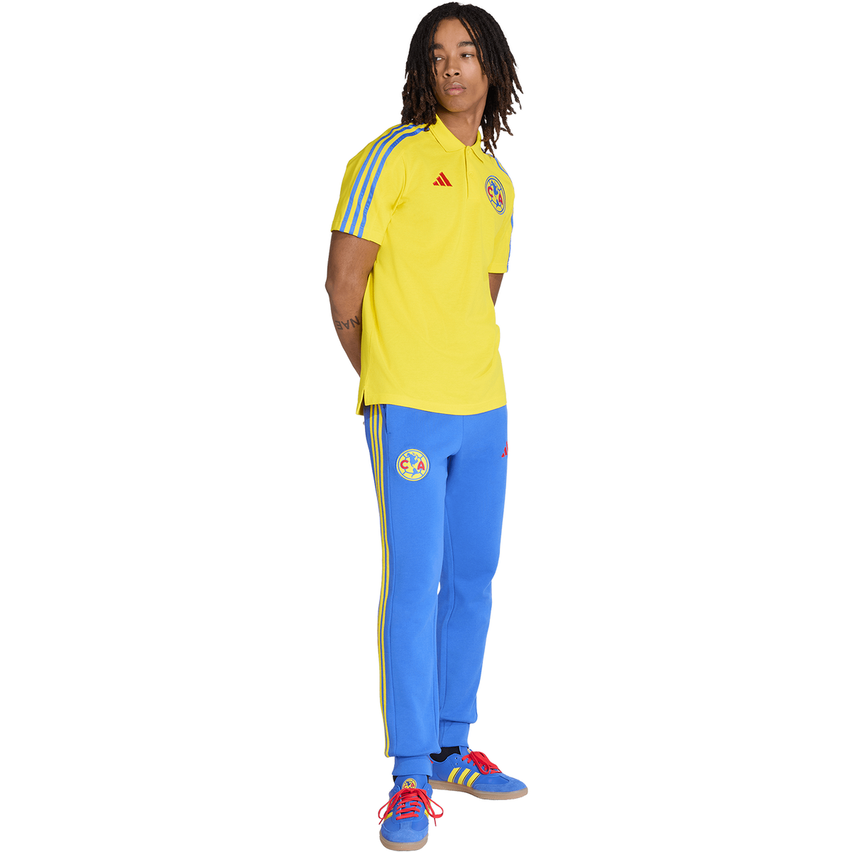 adidas Club America Men DNA Pants product image 4, provided for visual reference and product detail review