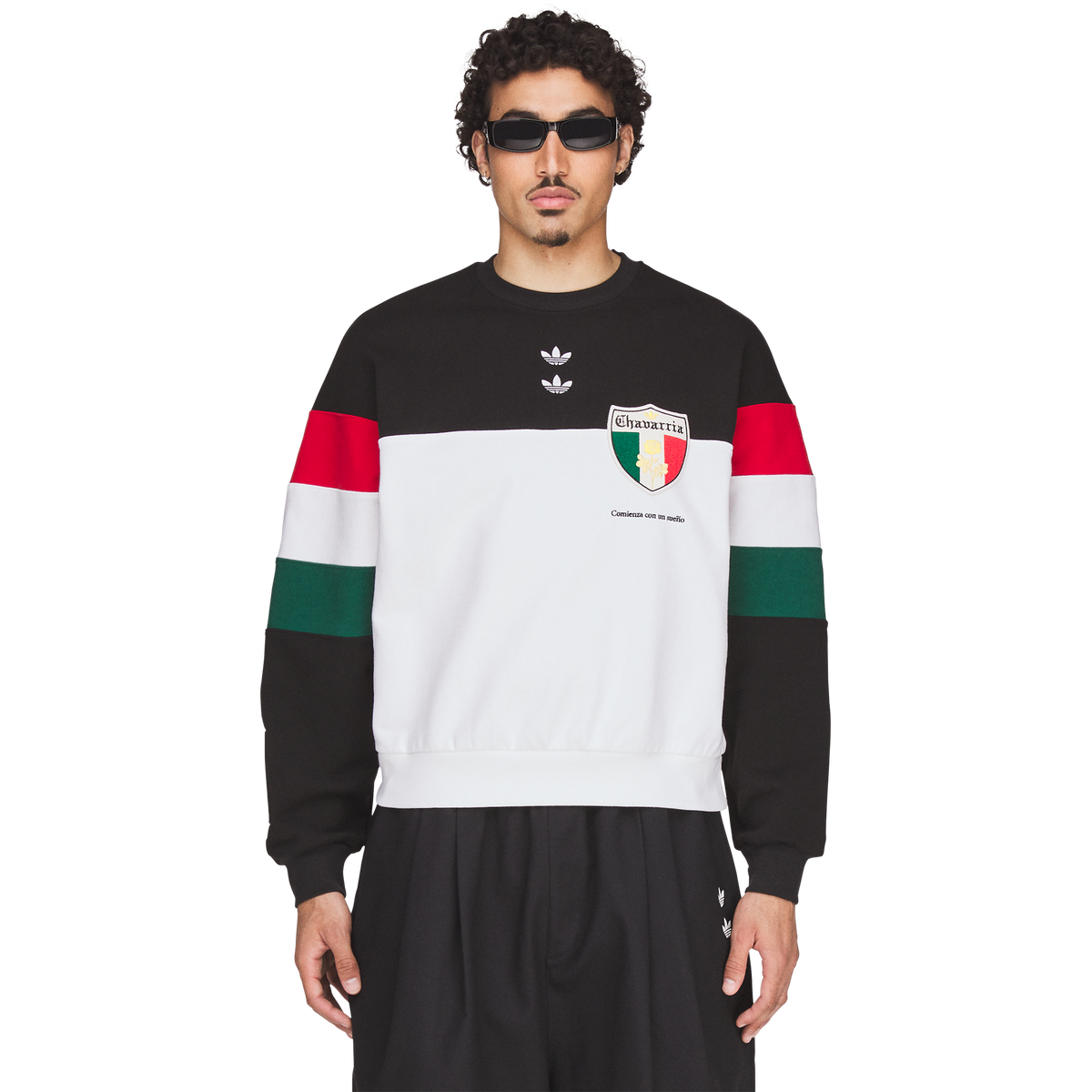 adidas Chavarria Chicano Crewneck product image 3, provided for visual reference and product detail review