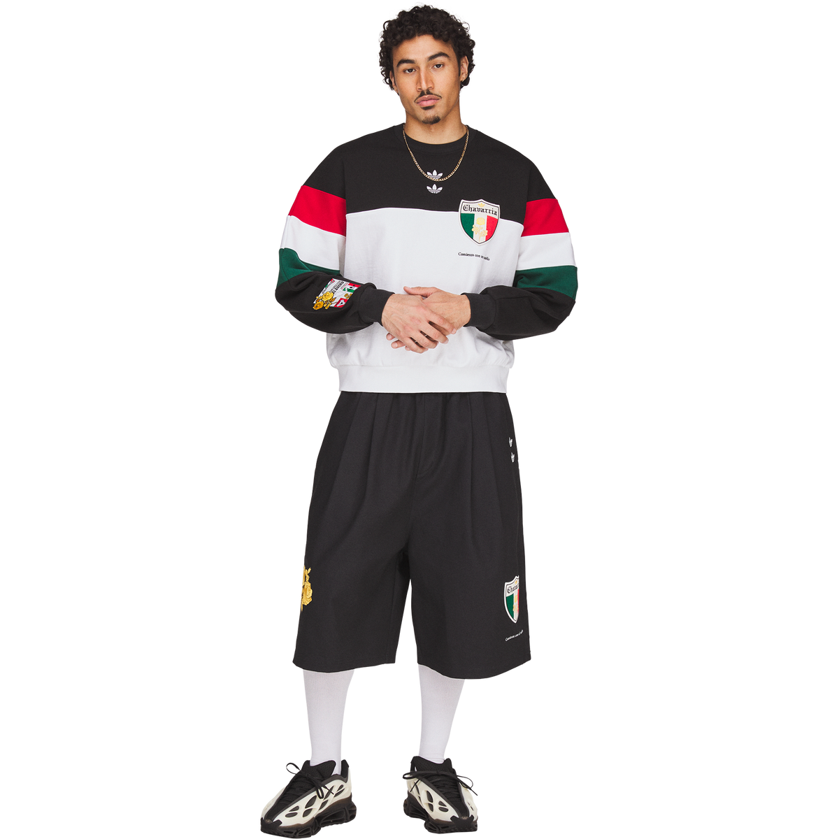 adidas Chavarria Chicano Crewneck product image 6, provided for visual reference and product detail review