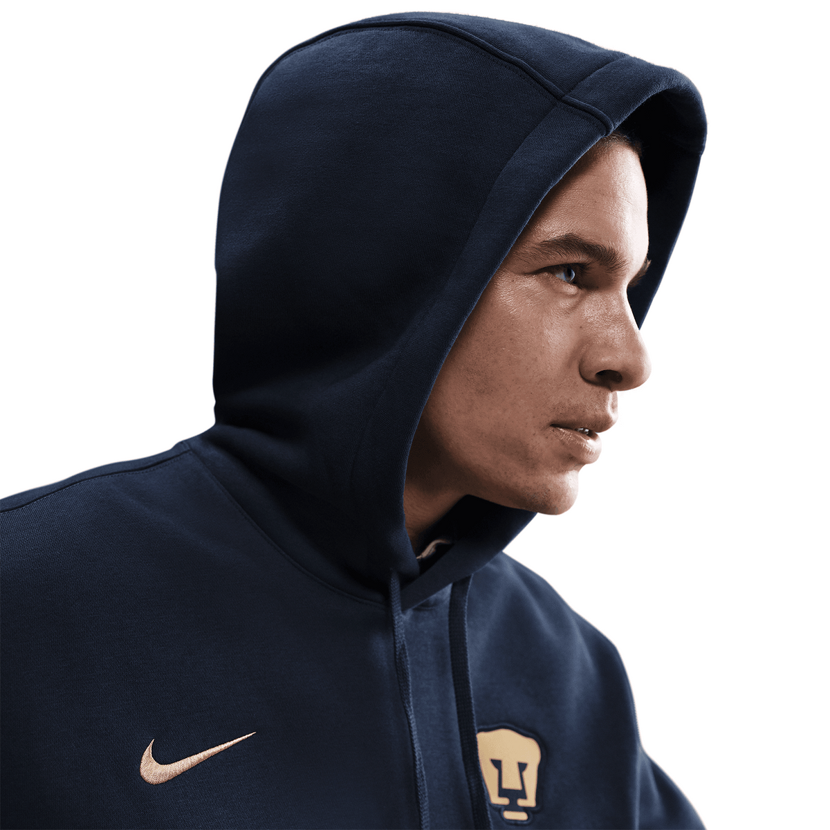 Nike Pumas Men Club Pullover Hoodie product image 2, provided for visual reference and product detail review