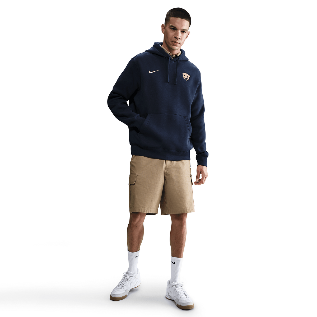 Nike Pumas Men Club Pullover Hoodie product image 4, provided for visual reference and product detail review