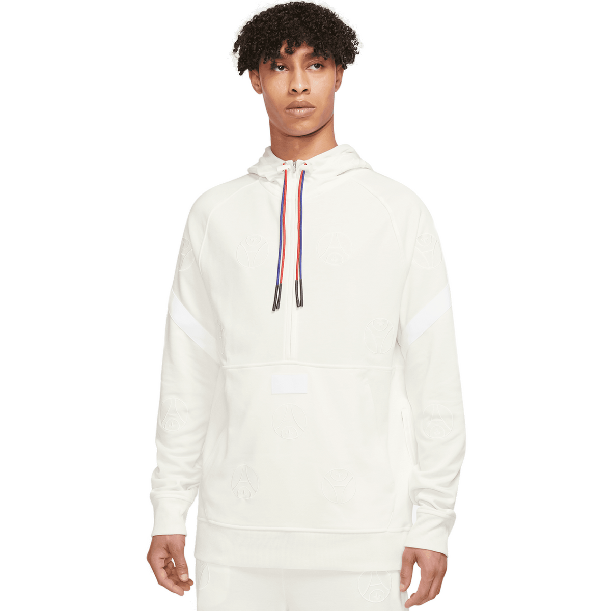 Nike PSG Men Half-Zip Travel Hoodie product image 1, provided for visual reference and product detail review