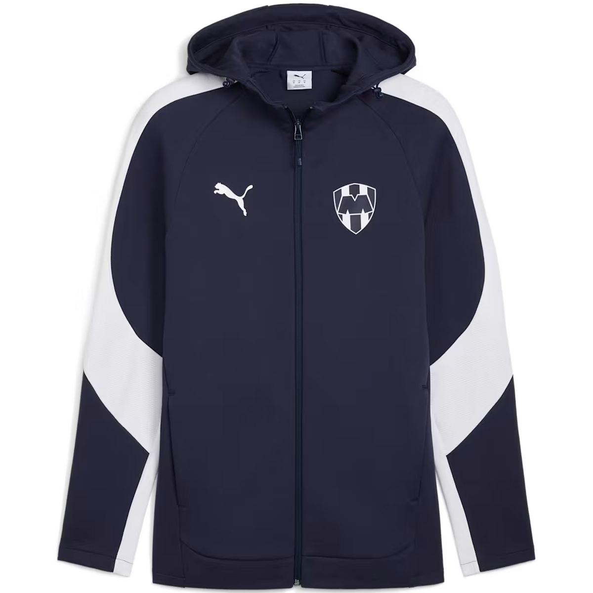 Puma Monterrey Men Evostripe Hooded Jacket product image 1, provided for visual reference and product detail review