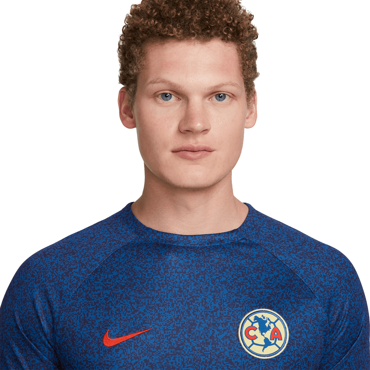 Nike Club America 2023-24 Men Short Sleeve Academy Pro Pre-Match Top product image 3, provided for visual reference and