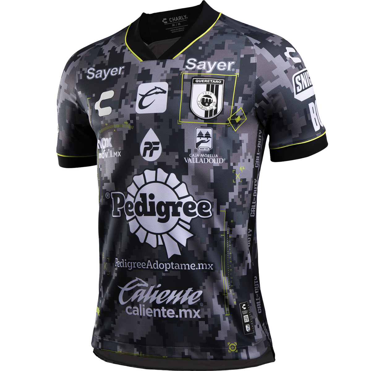 Charly x Call of Duty Queretaro Men Special Edition 2023-24 Jersey product image 3, provided for visual reference and