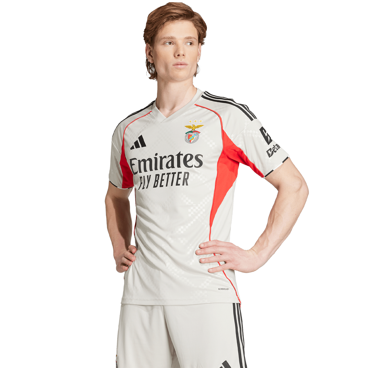 adidas SL Benfica 2025-26 Men Away Stadium Jersey product image 3, provided for visual reference and product detail review