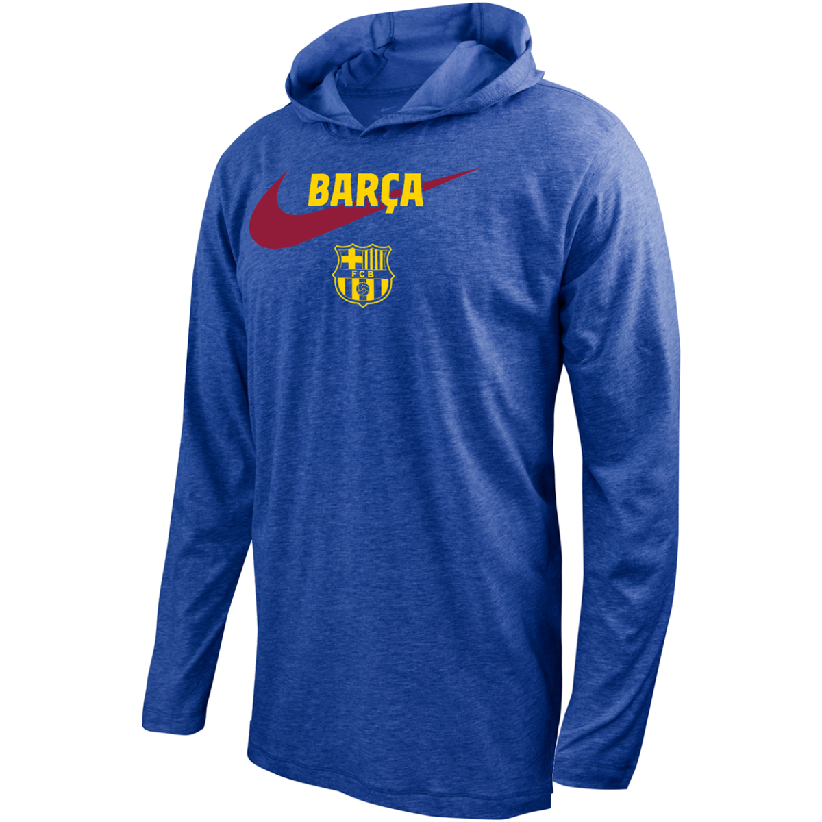 Nike FC Barcelona Men Dri-FIT Hoodie product image 1, provided for visual reference and product detail review