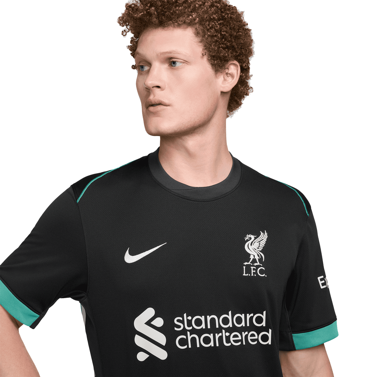 Nike Liverpool FC 2024-25 Men Away Stadium Jersey product image 5, provided for visual reference and product detail review