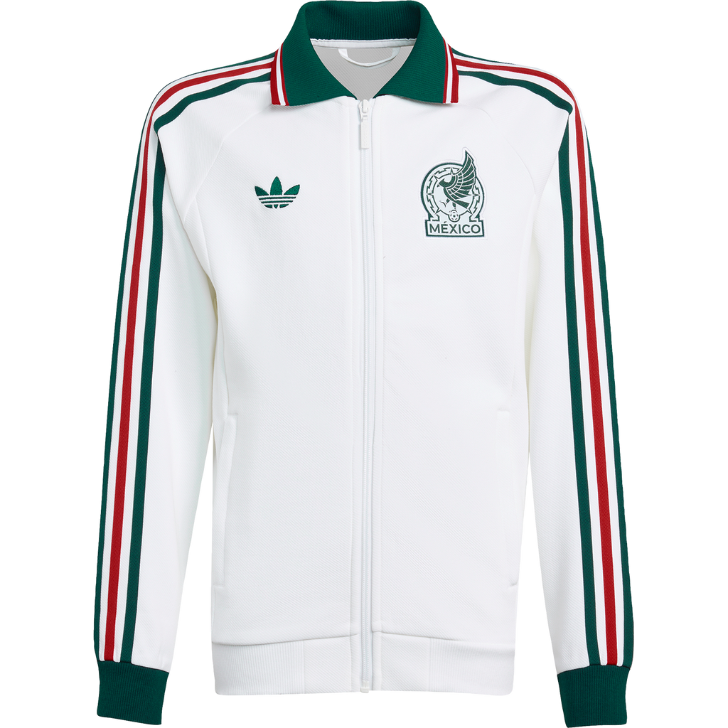 adidas Originals Youth Mexico Away Anthem Jacket product image 1, provided for visual reference and product detail review