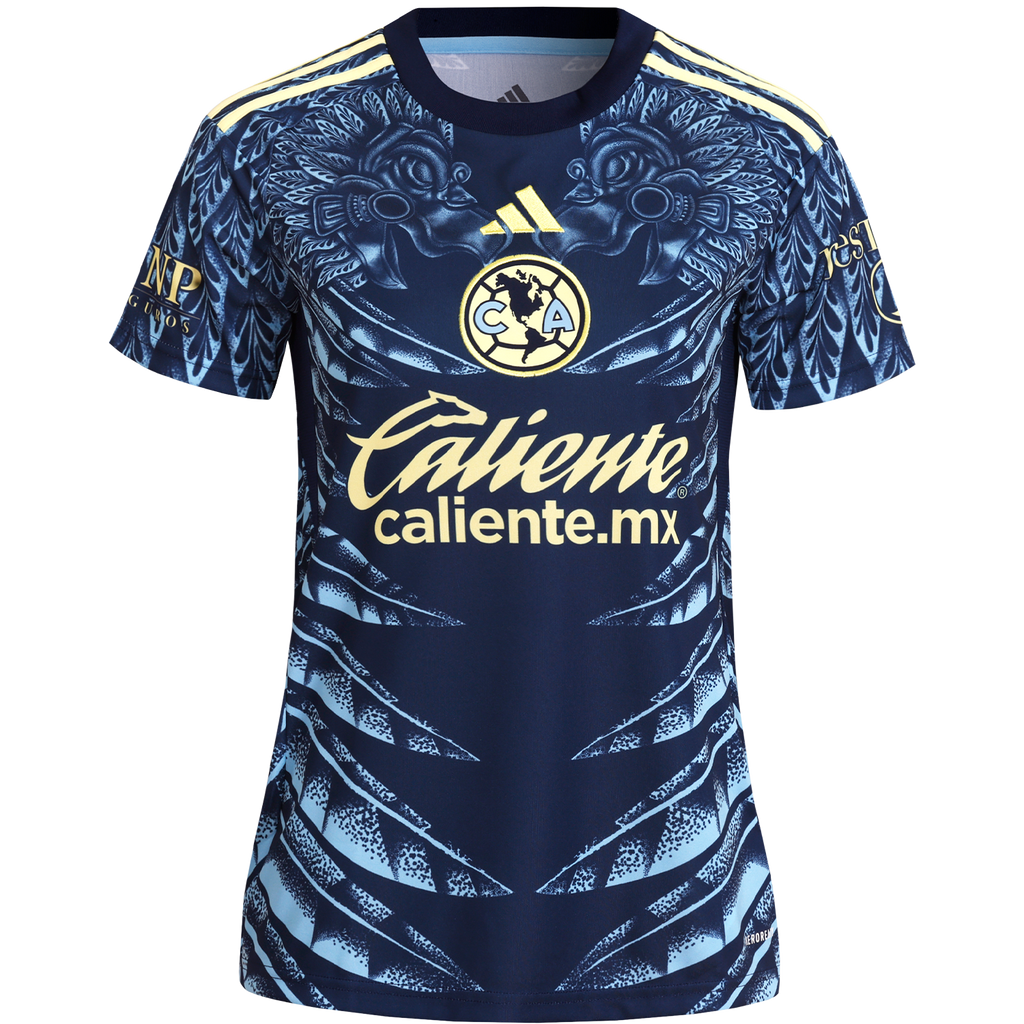 adidas Club América 2025-26 Women Away Stadium Jersey product image 1, provided for visual reference and product detail
