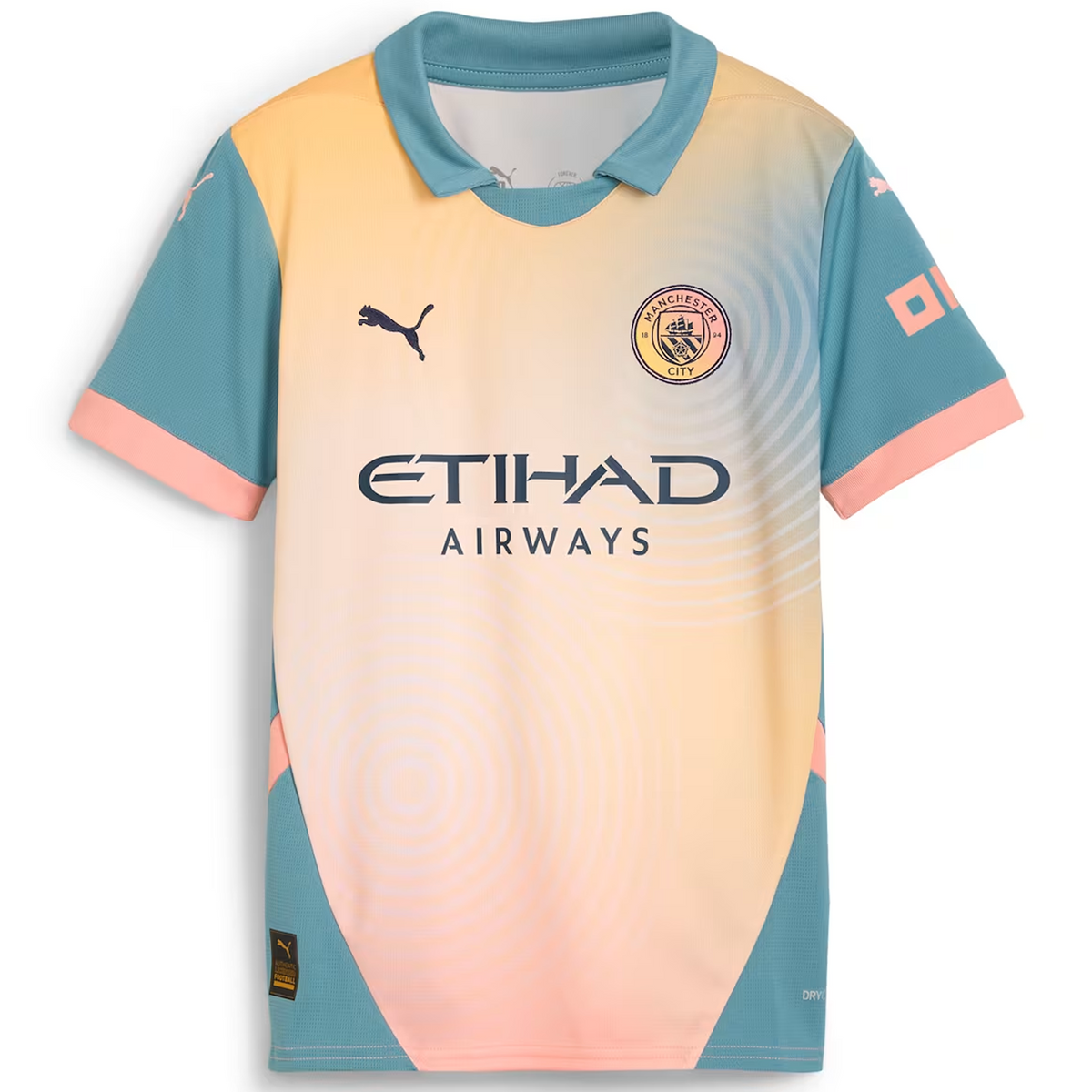 Puma Manchester City 2024-25 Youth 4th Stadium Jersey product image 1, provided for visual reference and product detail