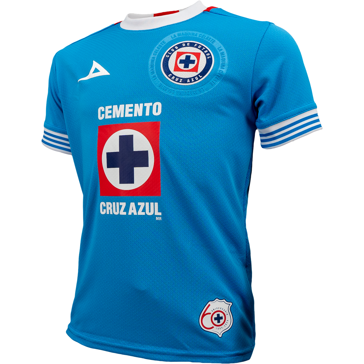 Pirma Cruz Azul 2024-25 Youth Home Stadium Jersey product image 1, provided for visual reference and product detail review