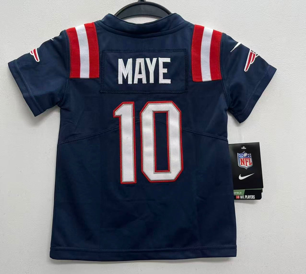 Drake Maye New England Patriots Baby Toddler jersey b/t product image 1