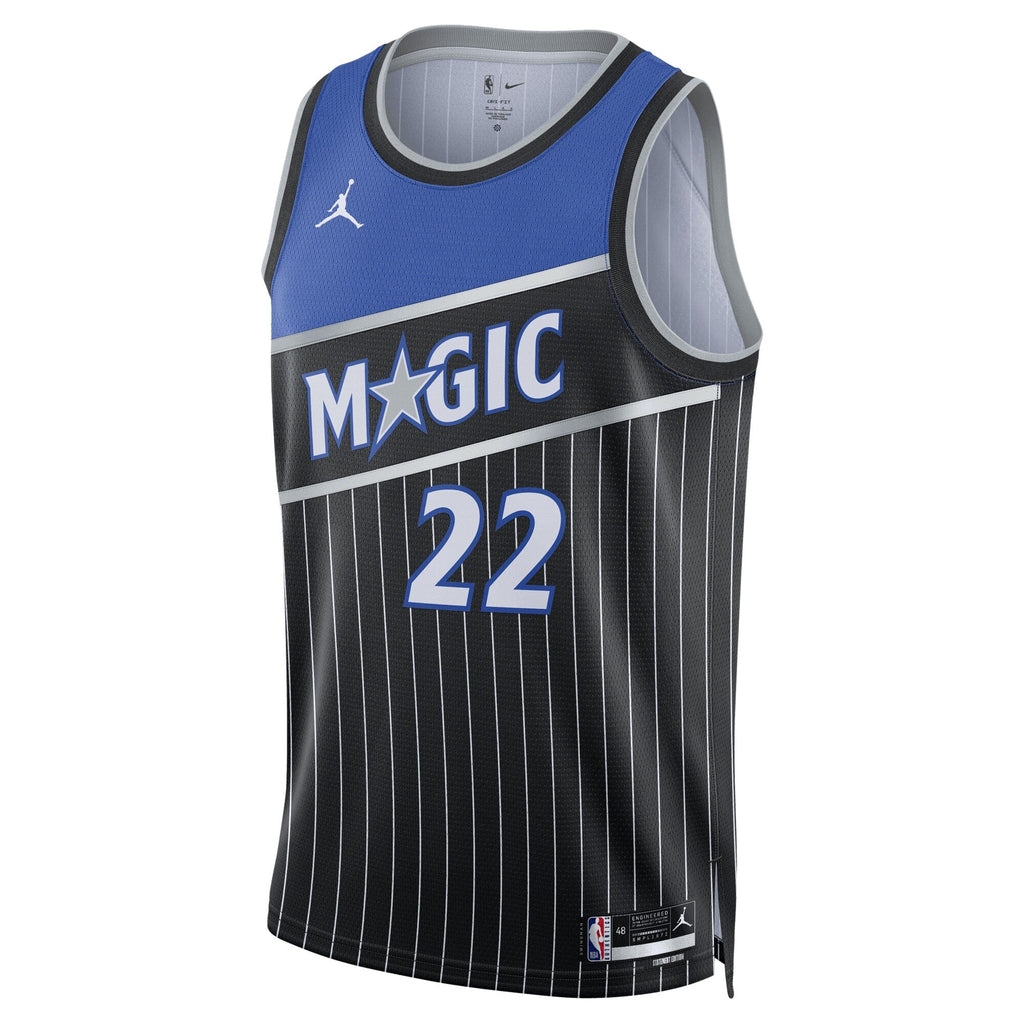 Orlando Magic Jordan Brand Statement Edition Swingman Jersey - Black - Franz Wagner - Unisex product image 3, provided for