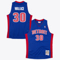 Detroit Pistons Mitchell & Ness Rasheed Wallace 2003 Swingman Authentic Jersey - Royal Blue product image 1, provided for