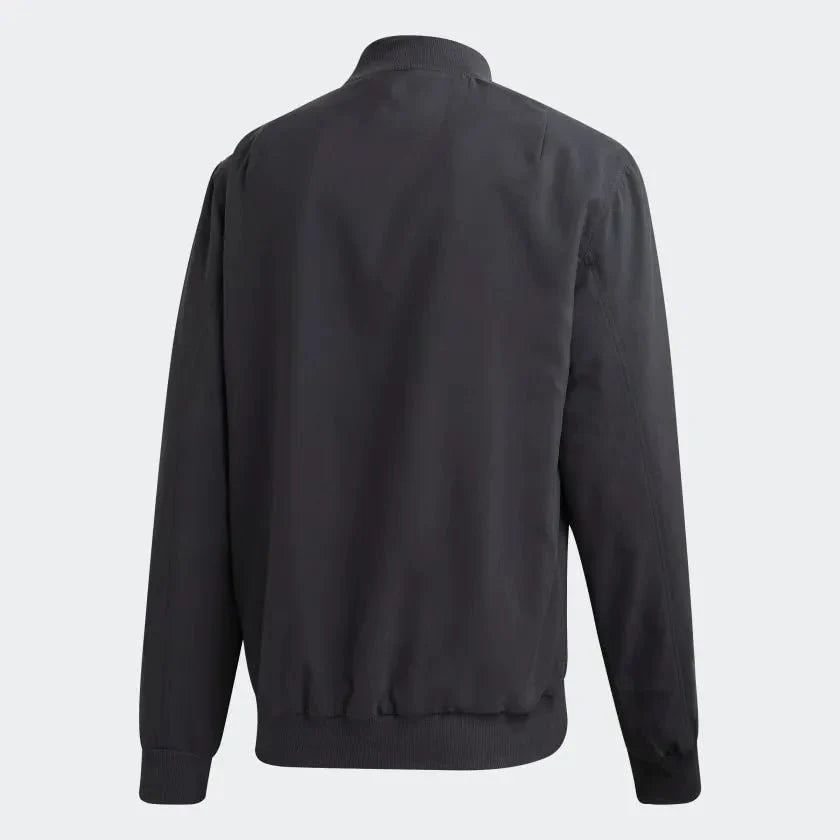 adidas 2020-21 Germany SSP Jacket - Black product image 2, provided for visual reference and product detail review