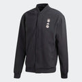 adidas 2020-21 Germany SSP Jacket - Black product image 1, provided for visual reference and product detail review