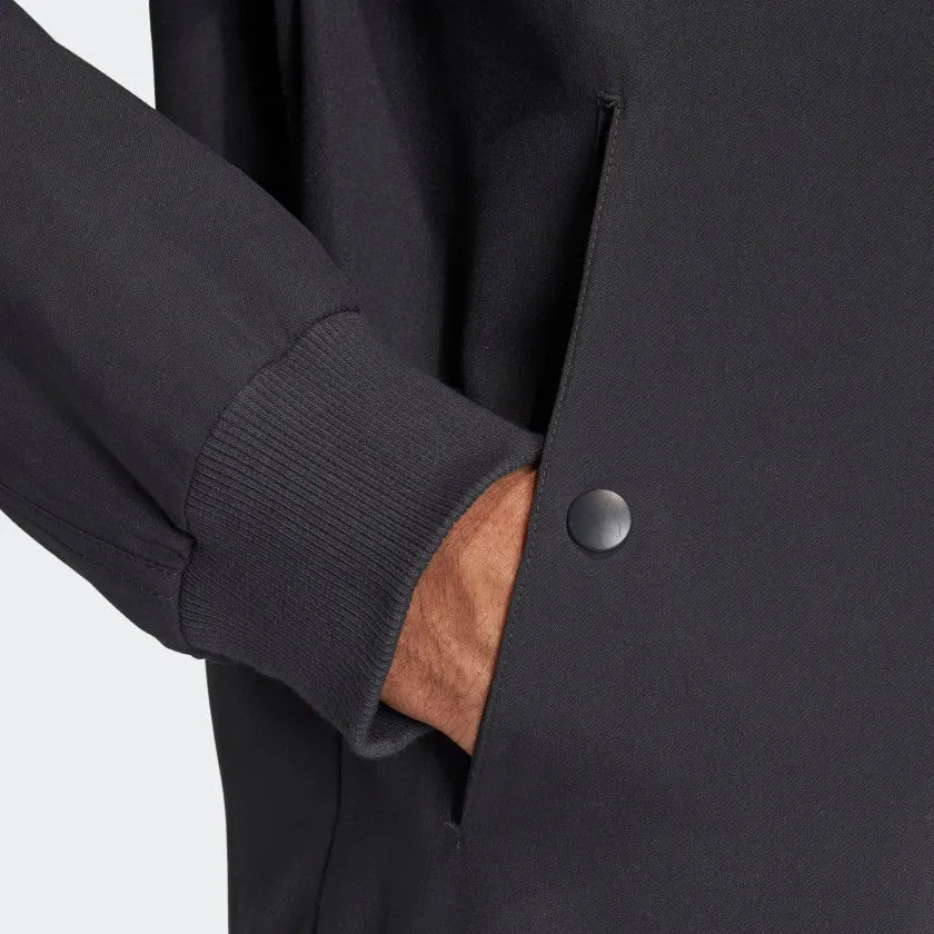 adidas 2020-21 Germany SSP Jacket - Black product image 5, provided for visual reference and product detail review
