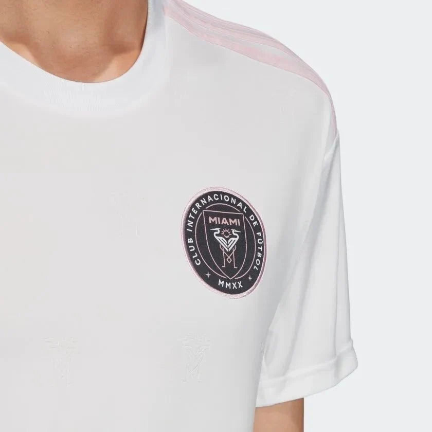 adidas 2020-21 Inter Miami CF Home Jersey - White-Pink product image 3, provided for visual reference and product detail