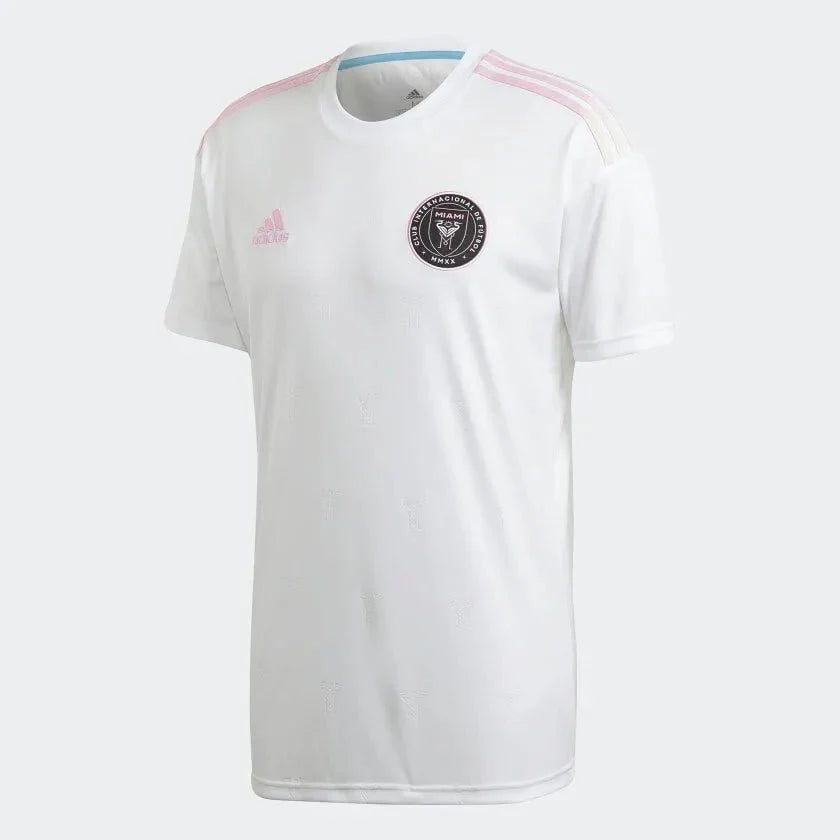 adidas 2020-21 Inter Miami CF Home Jersey - White-Pink product image 1, provided for visual reference and product detail