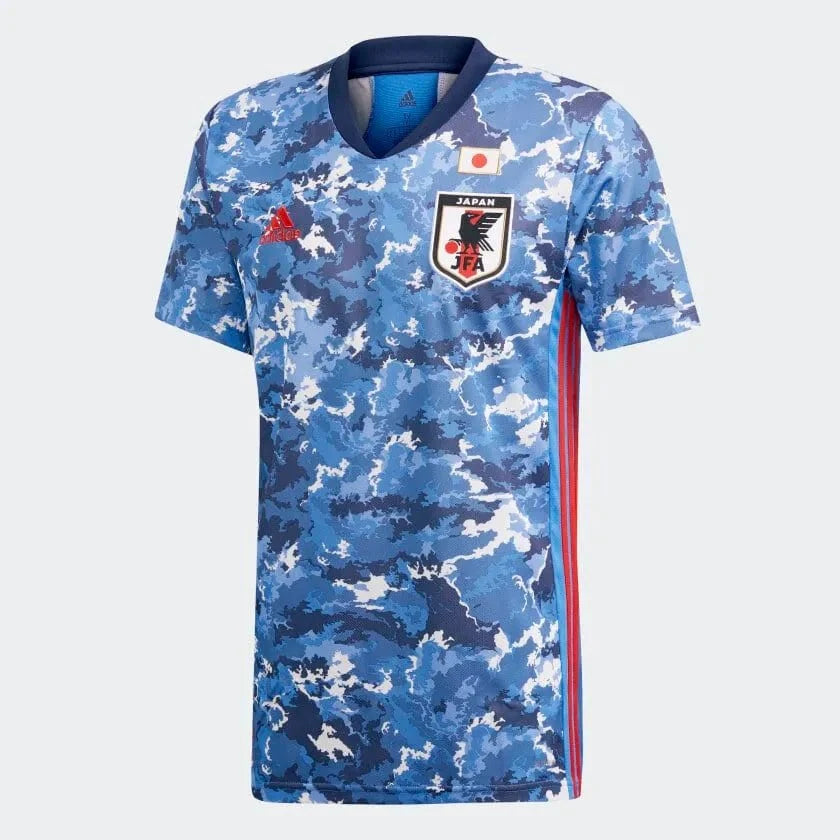 adidas 2020-21 Japan Home Jersey - Blue product image 1, provided for visual reference and product detail review
