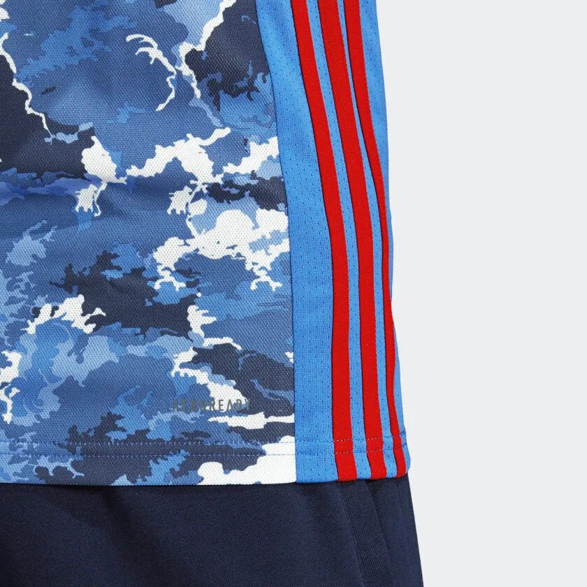 adidas 2020-21 Japan Home Jersey - Blue product image 3, provided for visual reference and product detail review