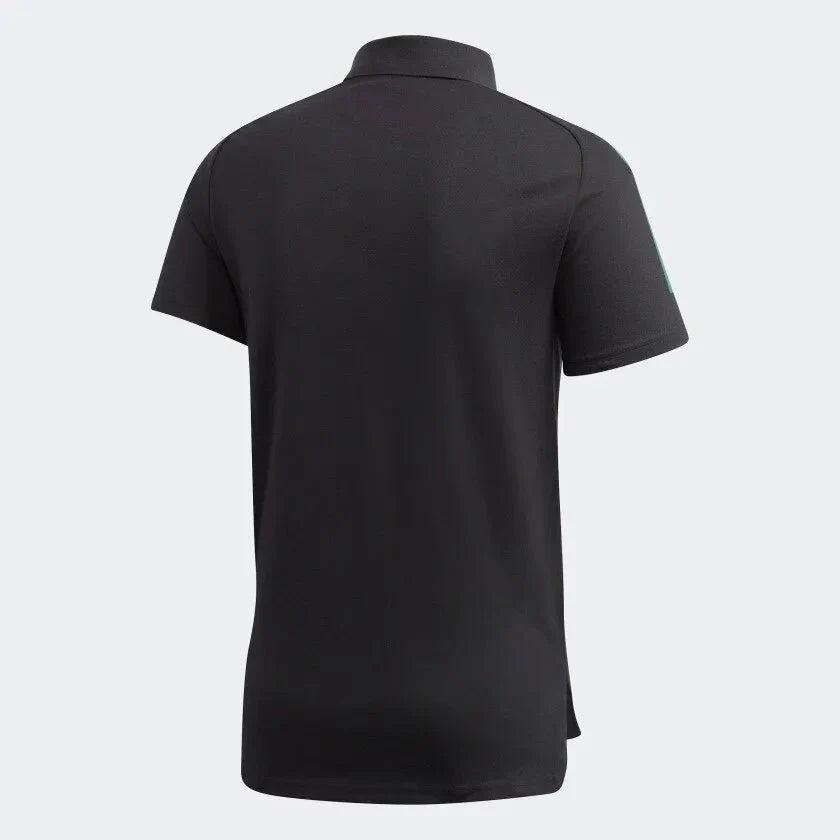adidas 2020-21 Mexico FMF Polo - Black product image 1, provided for visual reference and product detail review