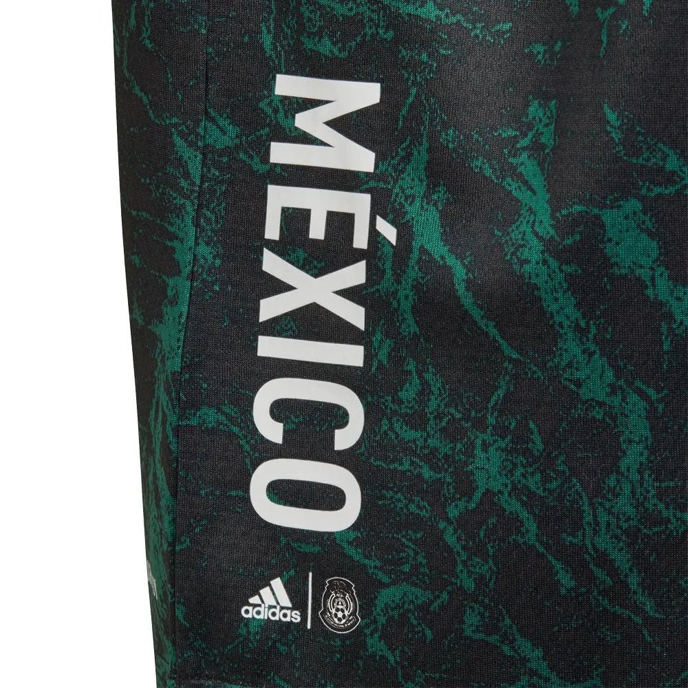 adidas 2020-21 Mexico YOUTH Presentation Jersey - Black product image 4, provided for visual reference and product detail