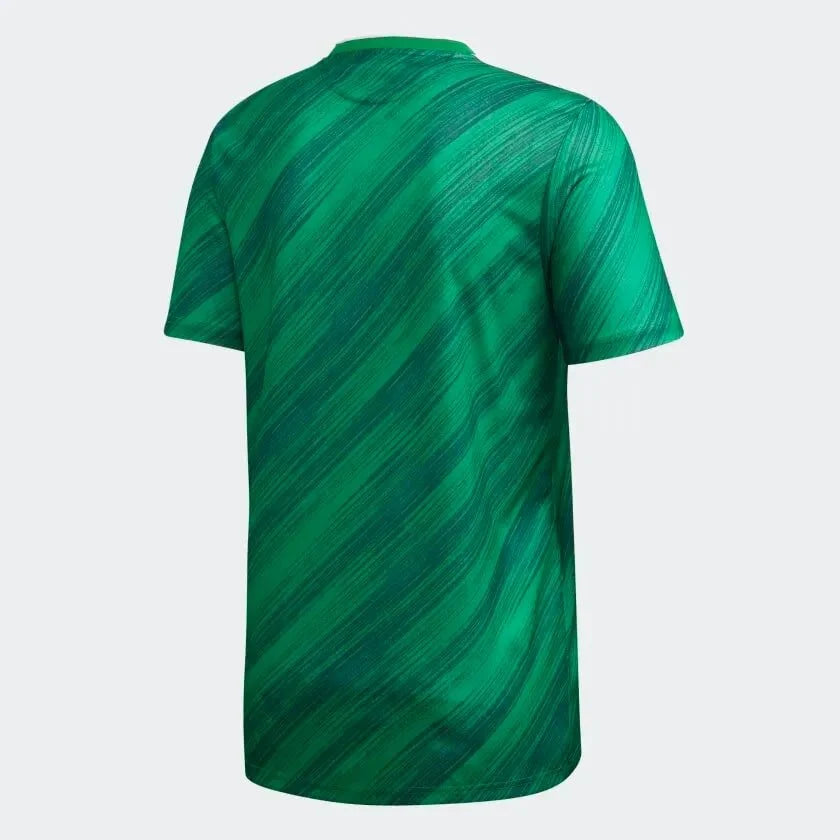 adidas 2020-21 Northern Ireland Home Jersey - Green product image 2, provided for visual reference and product detail review
