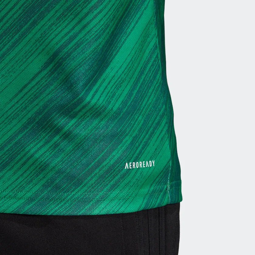 adidas 2020-21 Northern Ireland Home Jersey - Green product image 4, provided for visual reference and product detail review