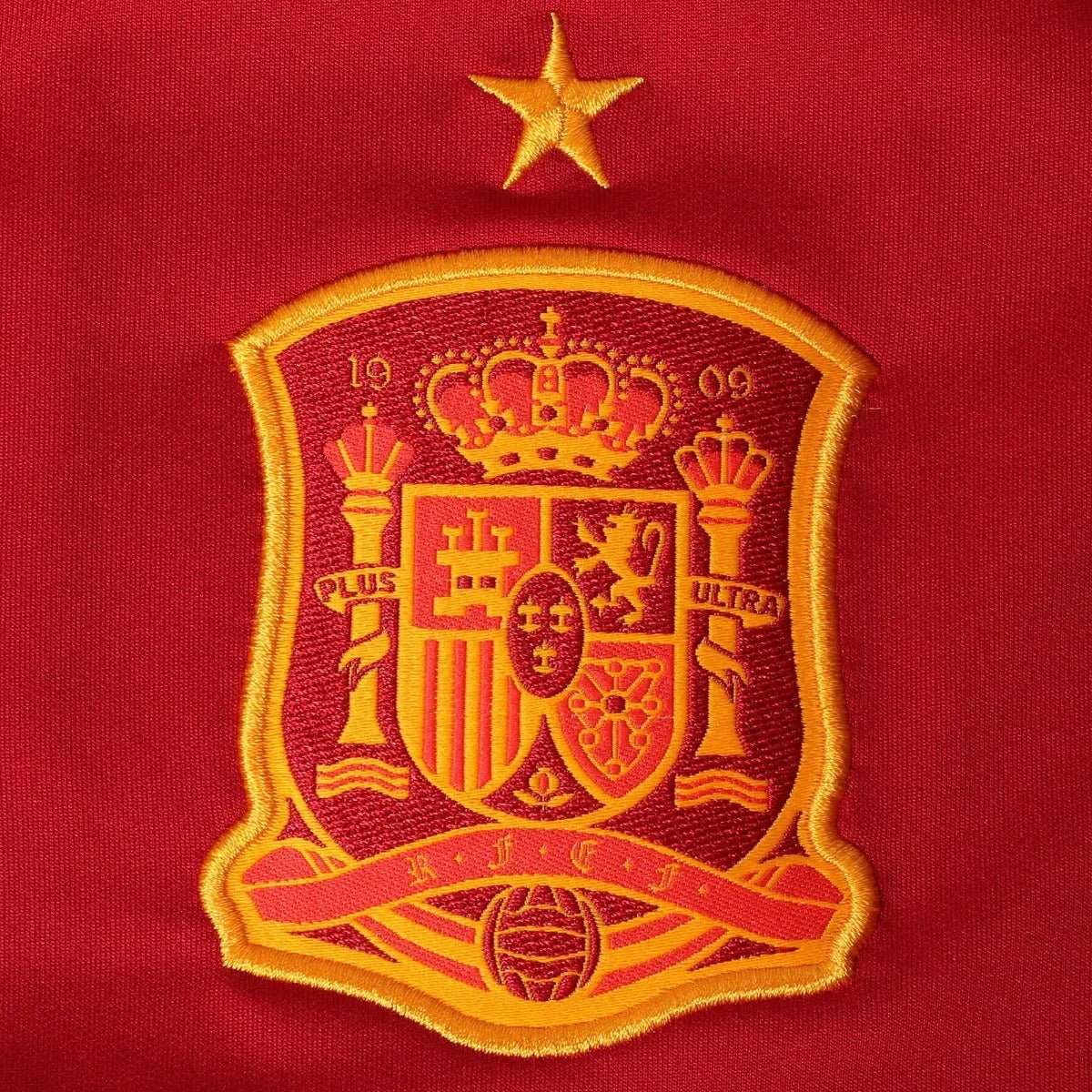 adidas 2020-21 Spain Anthem Jacket - Red-Yellow product image 3, provided for visual reference and product detail review