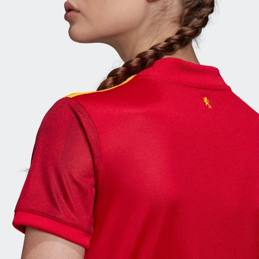 adidas 2020-21 Spain Home WOMENS Jersey - Red product image 4, provided for visual reference and product detail review
