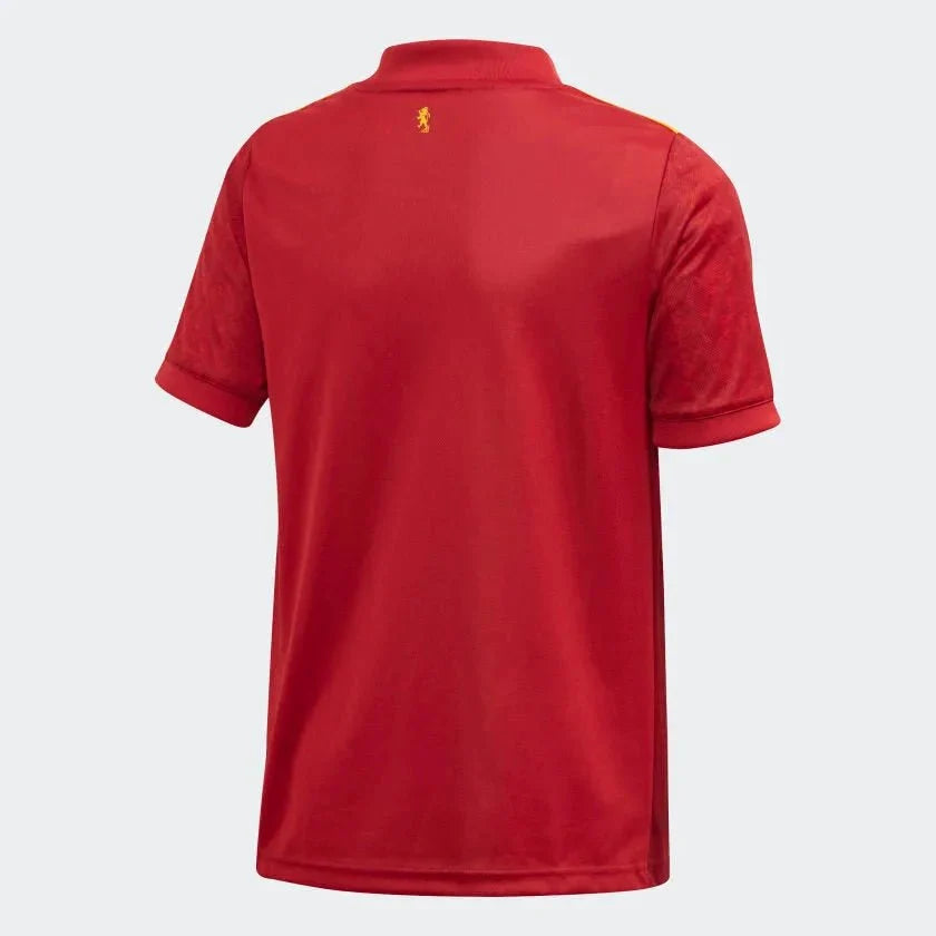 adidas 2020-21 Spain Home YOUTH Jersey - Red-Yellow product image 2, provided for visual reference and product detail review