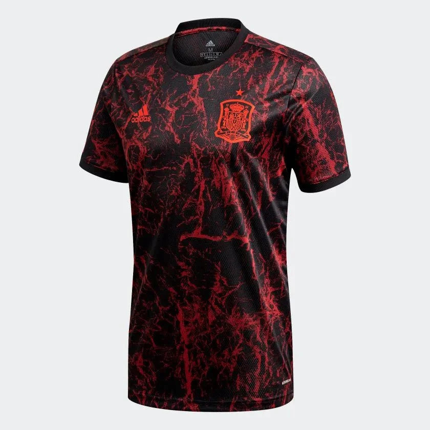 adidas 2020-21 Spain Pre-Match Jersey - Red product image 1, provided for visual reference and product detail review