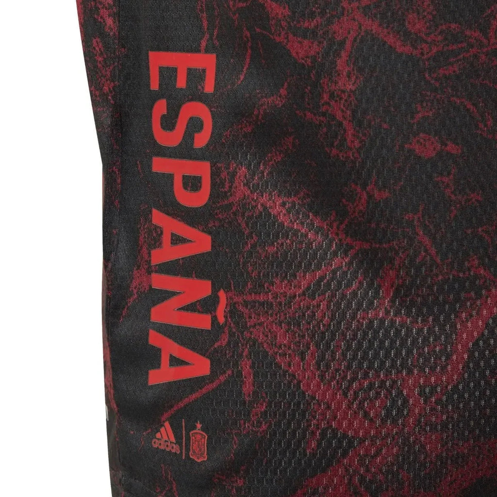 adidas 2020-21 Spain YOUTH Pre-Match Jersey - Red product image 5, provided for visual reference and product detail review