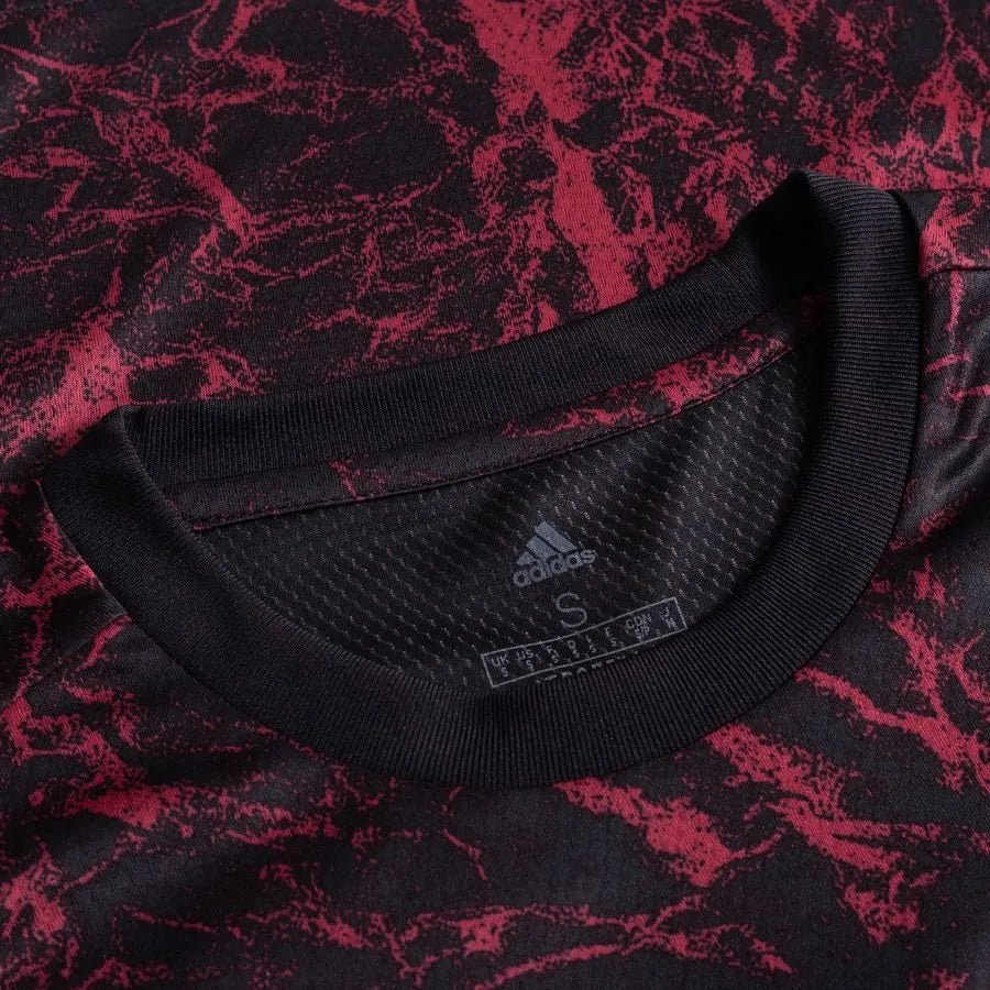 adidas 2020-21 Spain YOUTH Pre-Match Jersey - Red product image 3, provided for visual reference and product detail review
