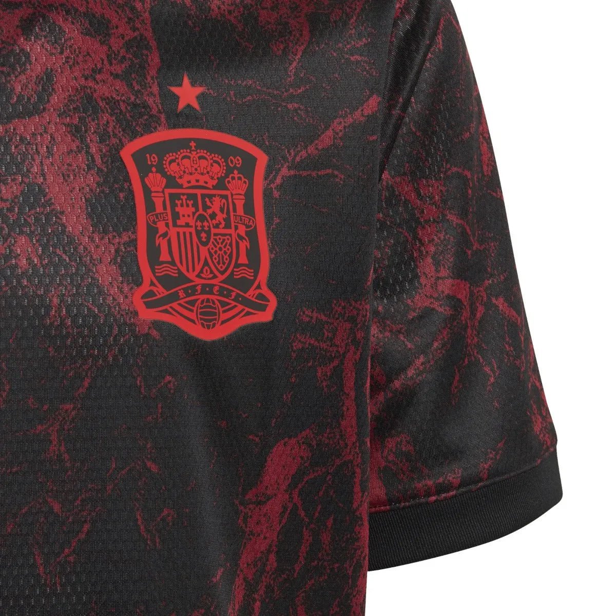 adidas 2020-21 Spain YOUTH Pre-Match Jersey - Red product image 4, provided for visual reference and product detail review