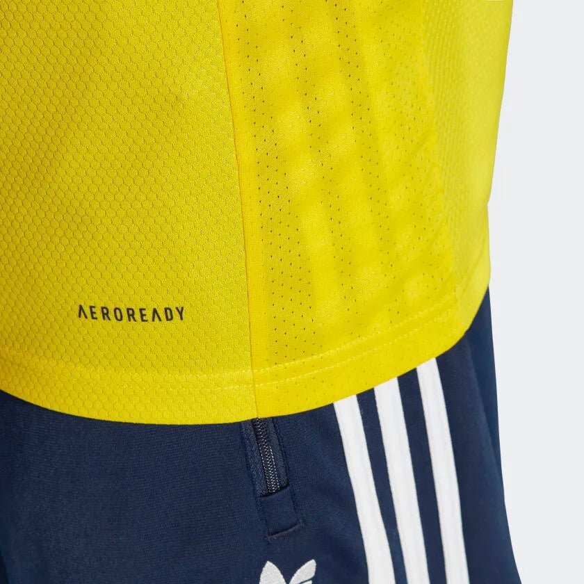adidas 2020-21 Sweden Home Jersey - Yellow-Navy product image 4, provided for visual reference and product detail review