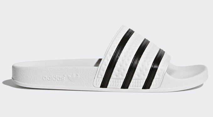 adidas Adilette Sandal- White product image 1, provided for visual reference and product detail review