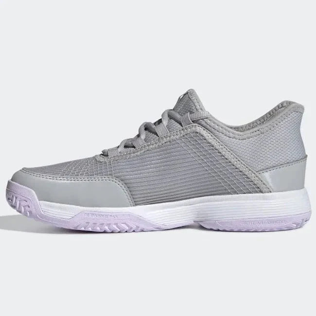 adidas adizero Club Shoe - Grey-Purple product image 2, provided for visual reference and product detail review