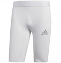 adidas Baselayer Alphaskin Sport Tights- White product image 1, provided for visual reference and product detail review