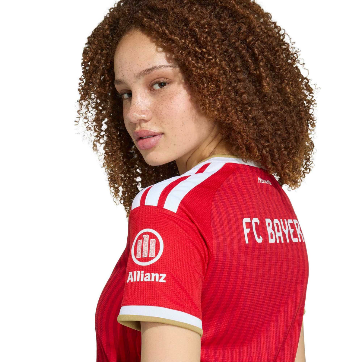 adidas 2026-27 Bayern Munich Women Stadium Home Soccer Jersey product image 5, provided for visual reference and product