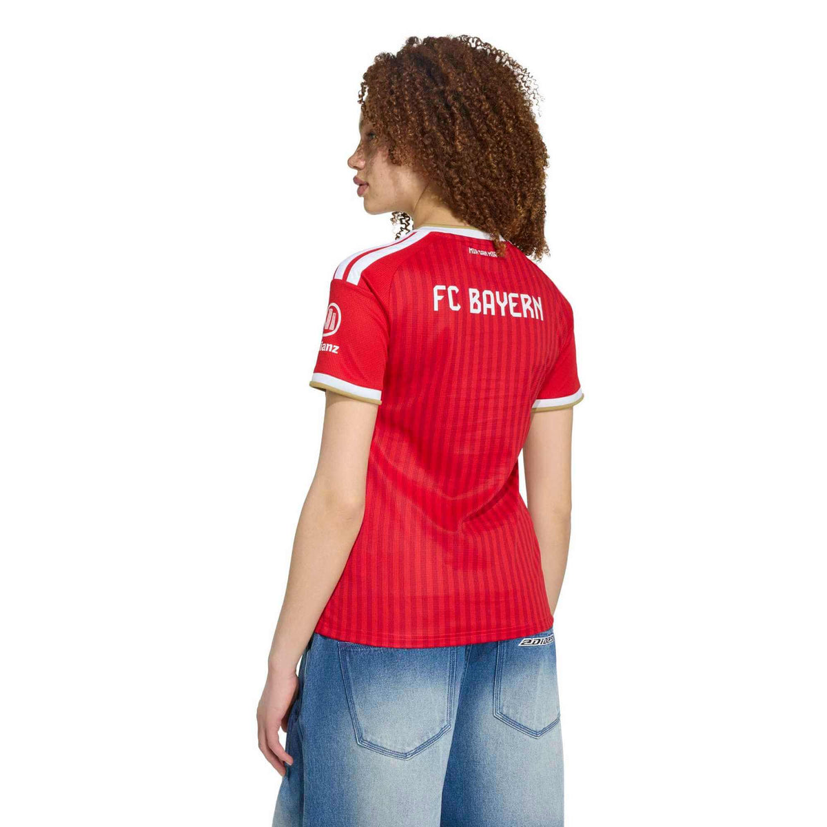 adidas 2026-27 Bayern Munich Women Stadium Home Soccer Jersey product image 4, provided for visual reference and product