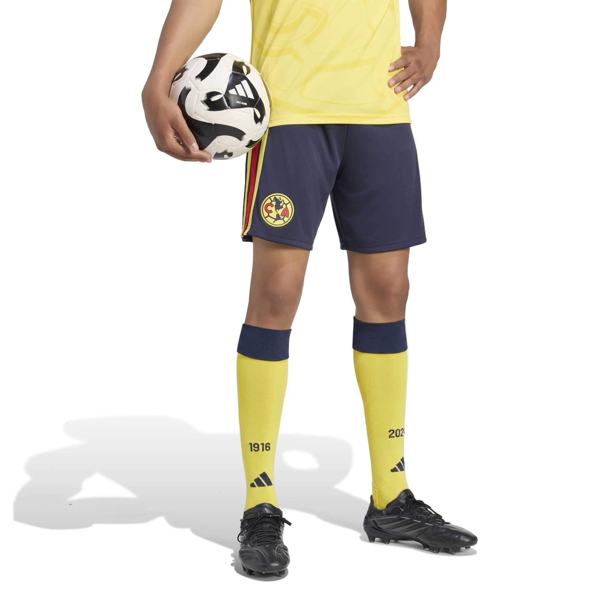 adidas 2026-27 Club America Men Stadium Home Shorts product image 2, provided for visual reference and product detail review