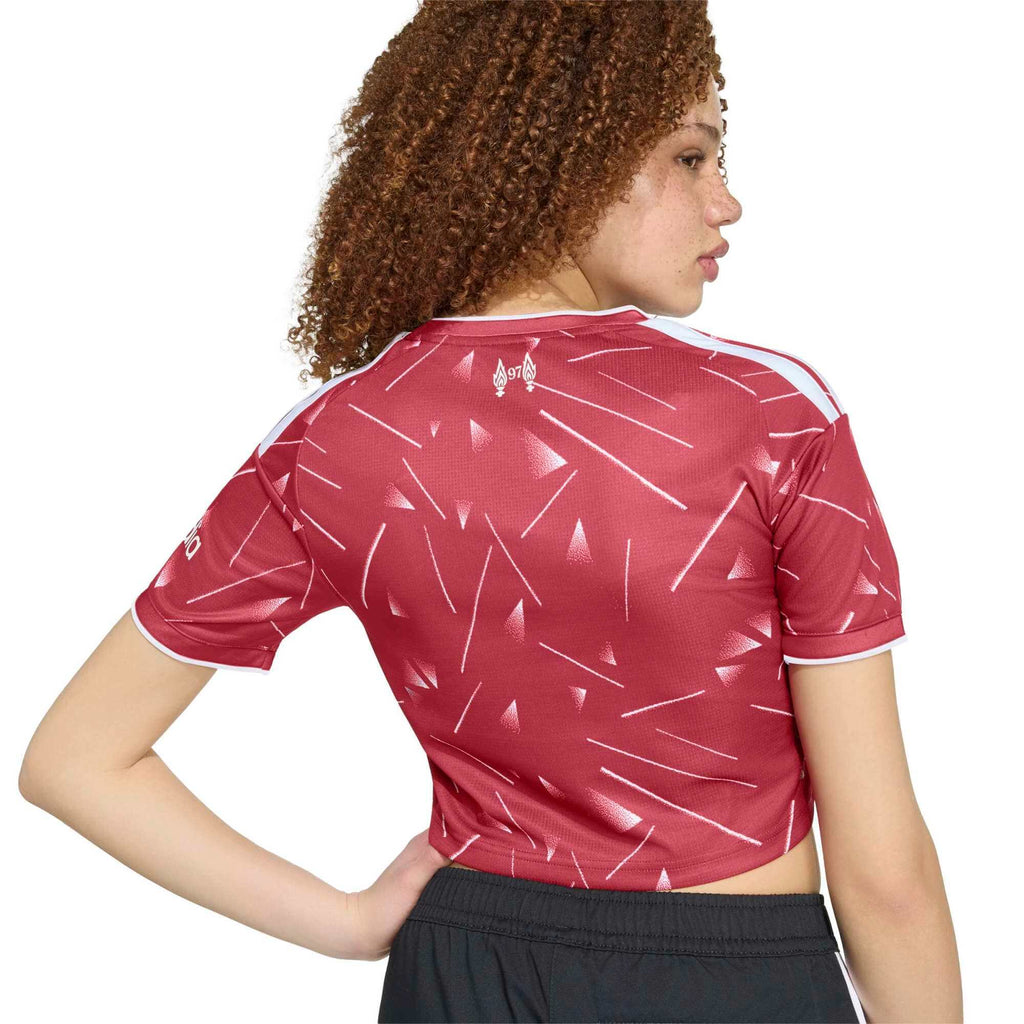 adidas 2026-27 Liverpool Women Stadium Home Cropped Soccer Jersey product image 5, provided for visual reference and product