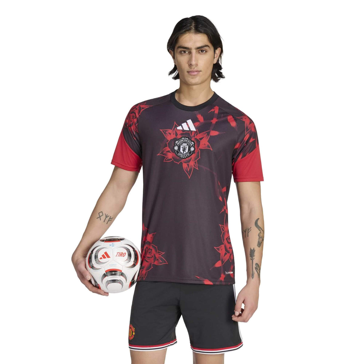 adidas 2026-27 Manchester United Men Pre-Match Soccer Jersey product image 3, provided for visual reference and product