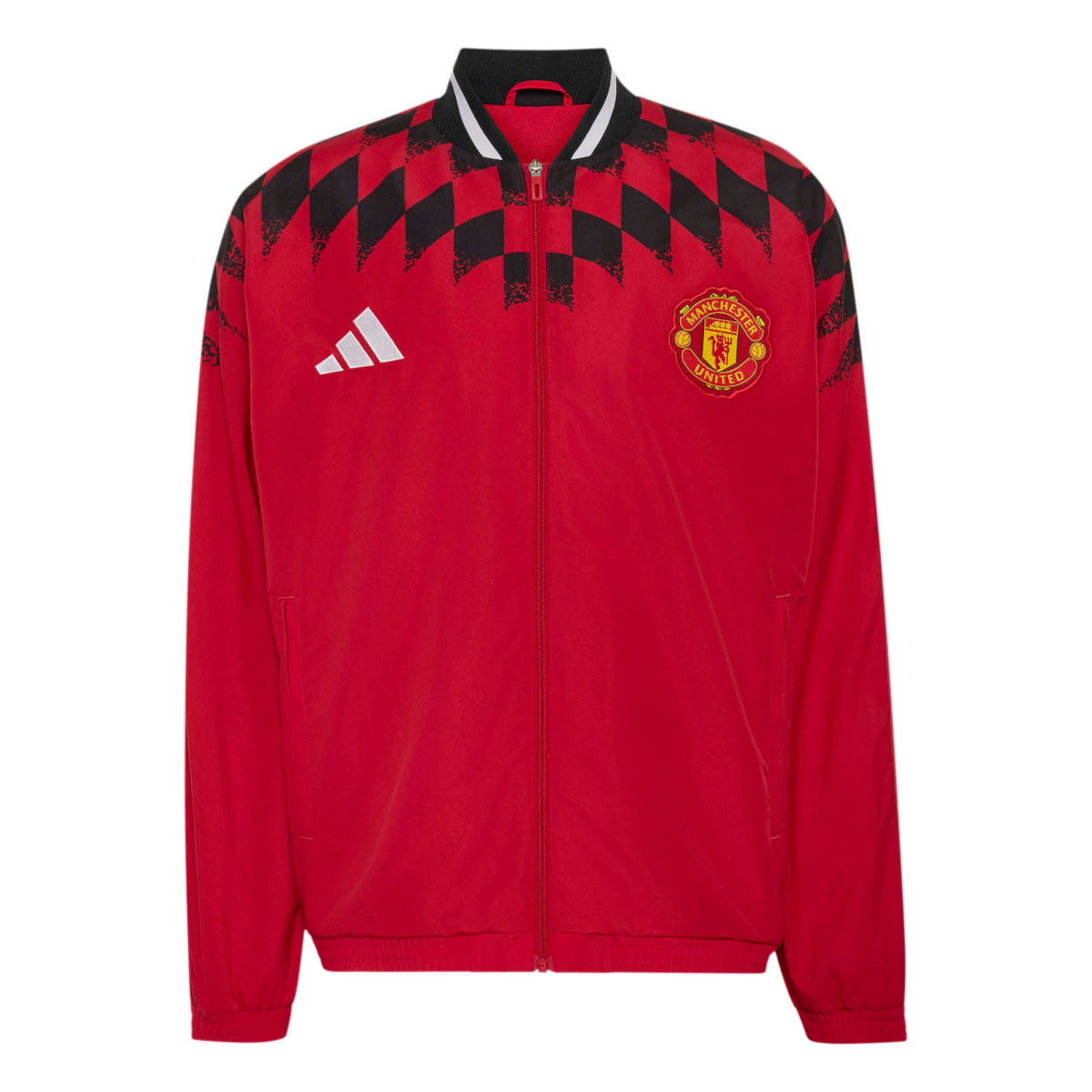 adidas 2026-27 Manchester United Men Stadium Track Top product image 1, provided for visual reference and product detail