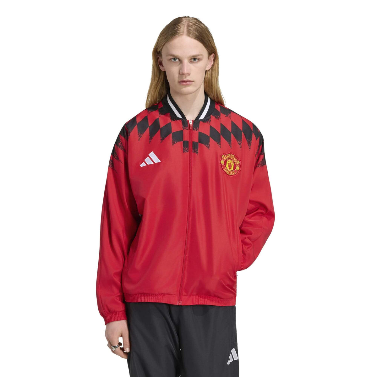 adidas 2026-27 Manchester United Men Stadium Track Top product image 2, provided for visual reference and product detail