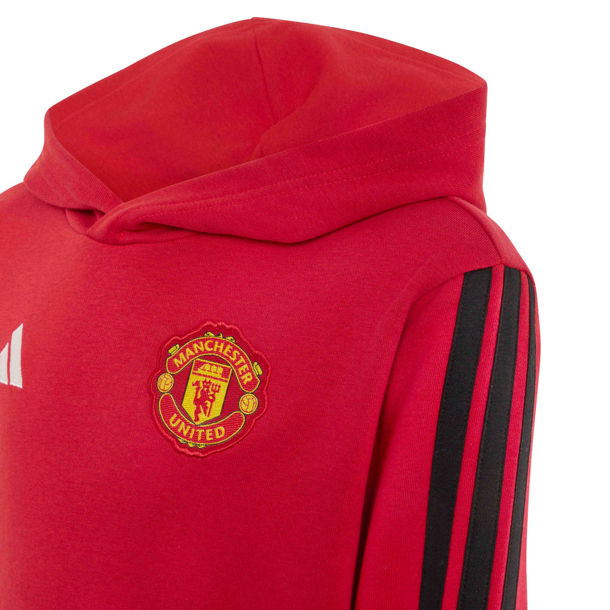 adidas 2026-27 Manchester United Youth Hoodie product image 3, provided for visual reference and product detail review