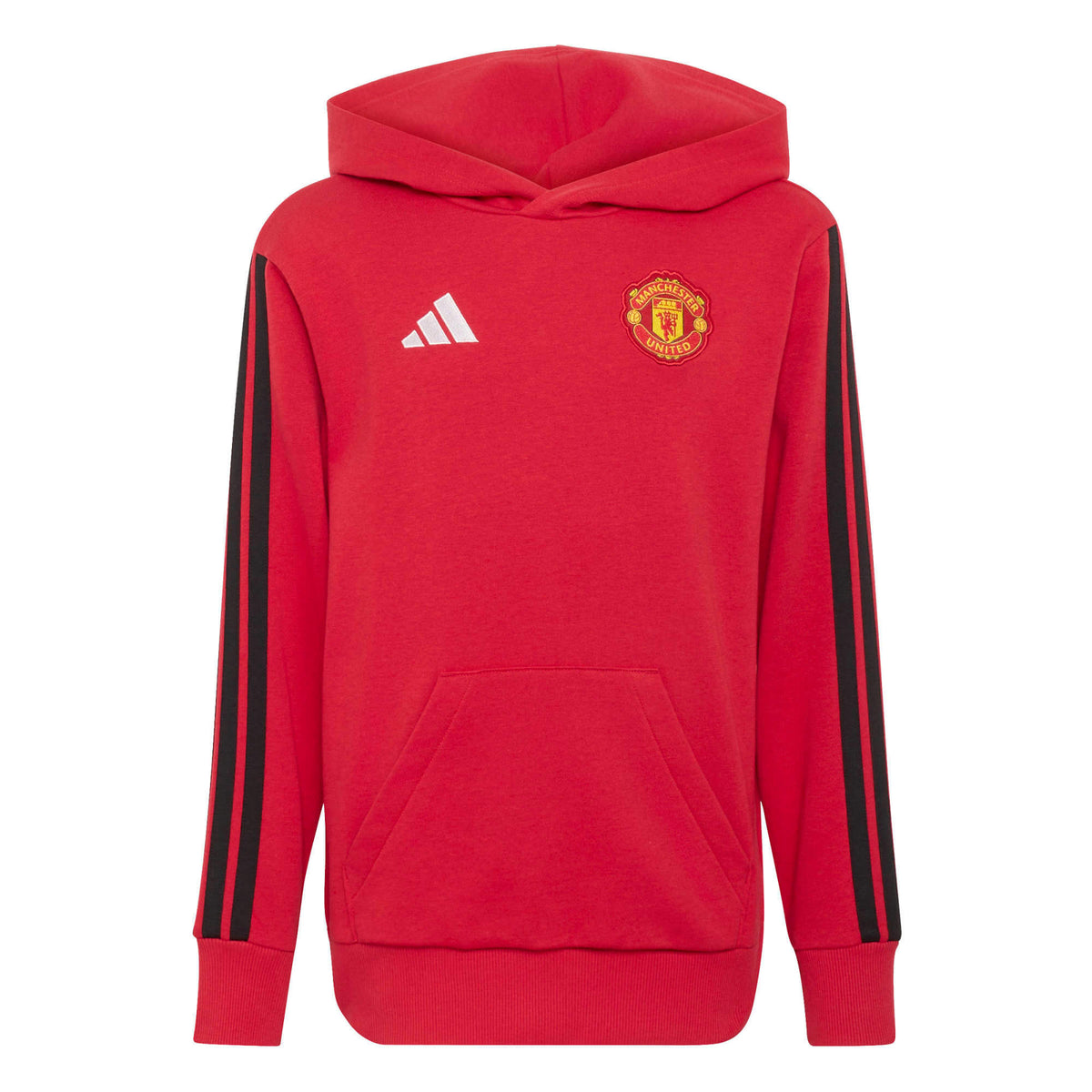 adidas 2026-27 Manchester United Youth Hoodie product image 1, provided for visual reference and product detail review